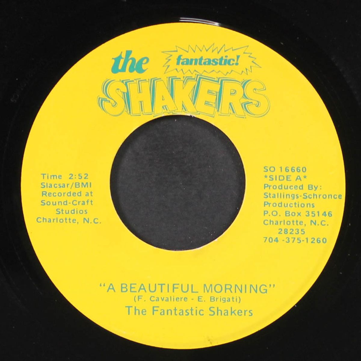 a beautiful morning / i've done my part by FANTASTIC SHAKERS