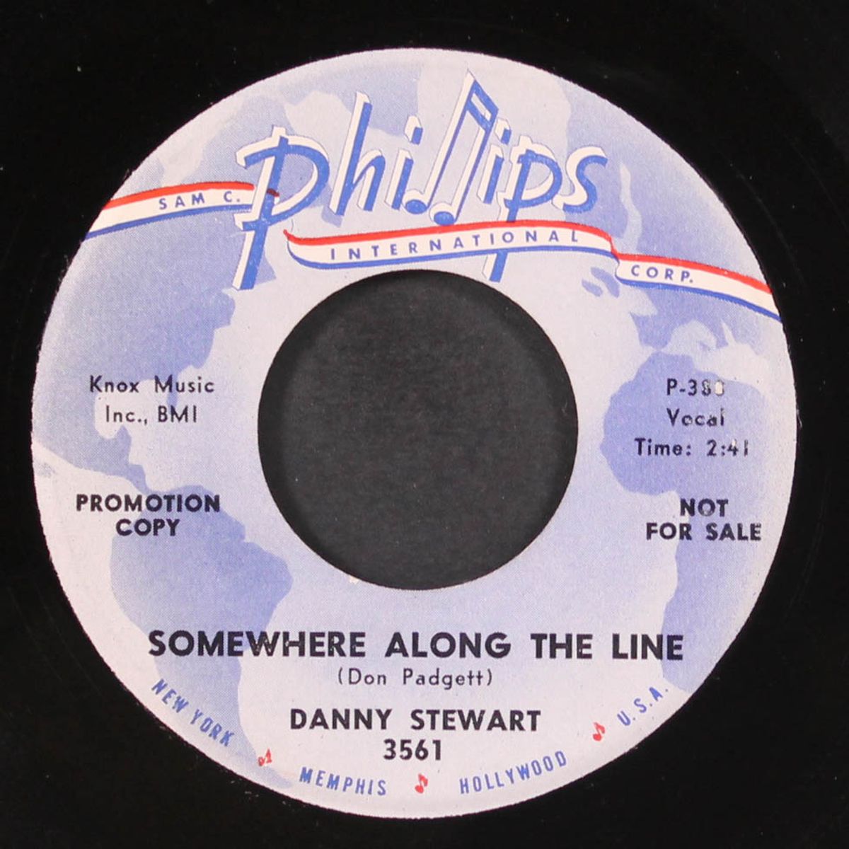 somewhere along the line / i'll change my ways by DANNY STEWART
