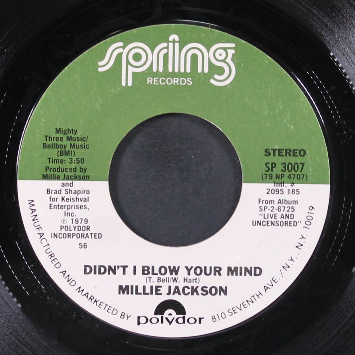 didn't i blow your mind / be a sweetheart by MILLIE JACKSON