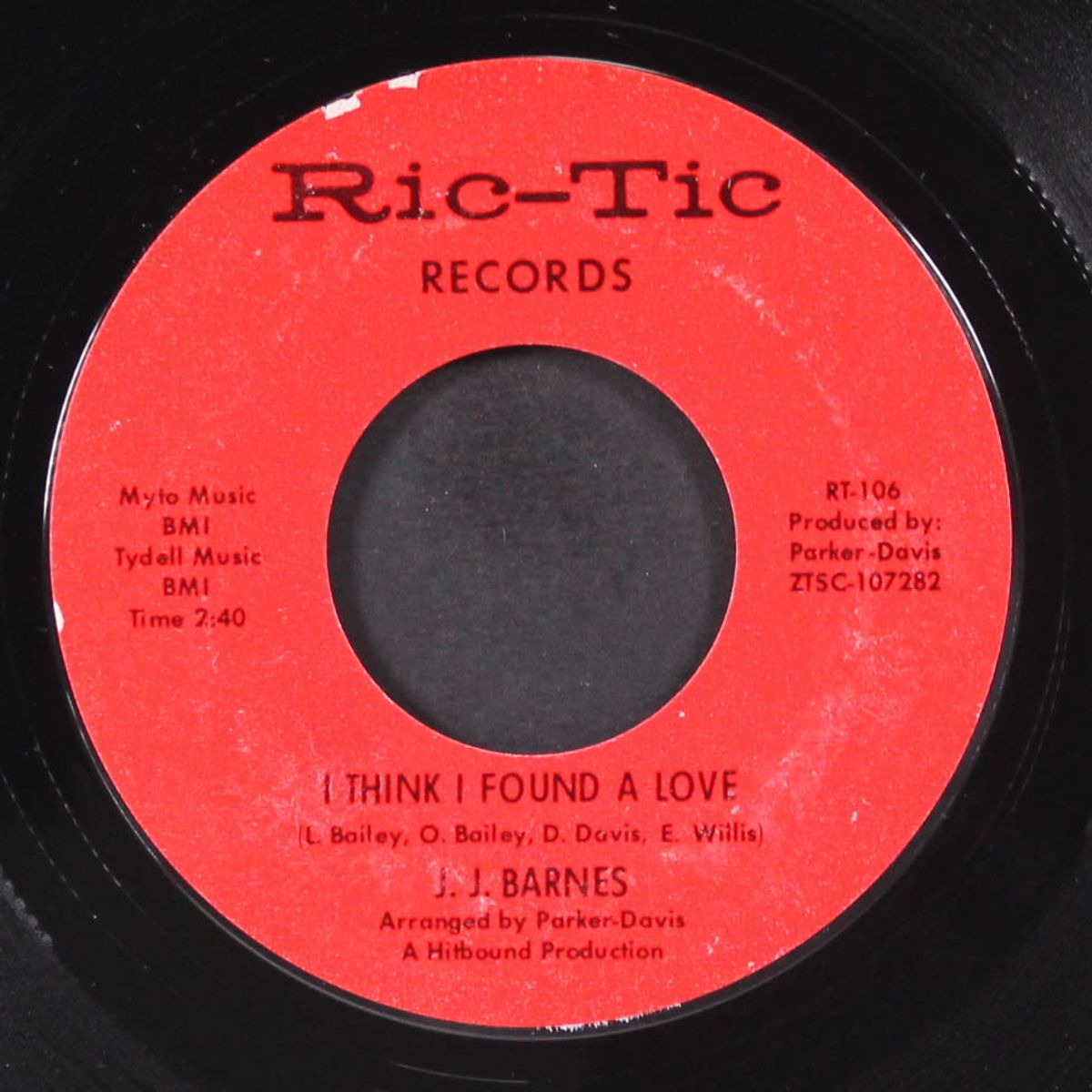 please let me in / i think i found a love by J.J. BARNES
