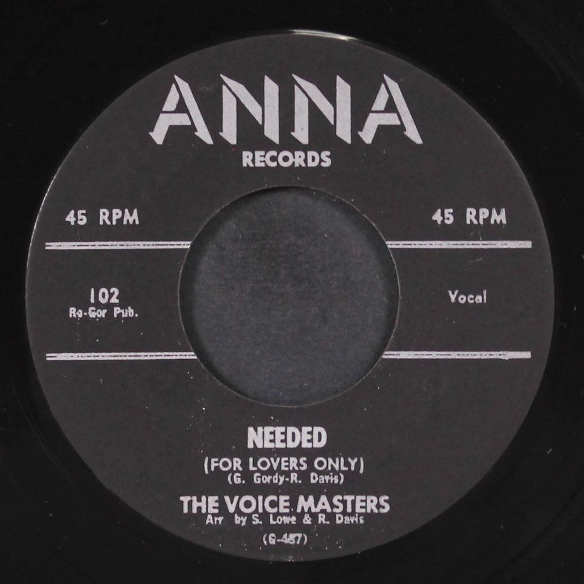 needed / needed (for lovers only) by VOICE MASTERS