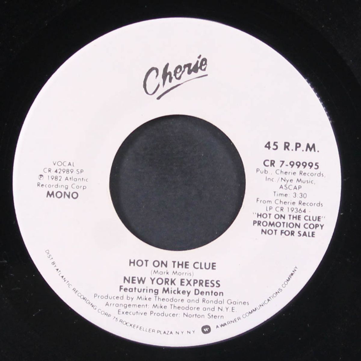 hot on the clue / mono by NEW YORK EXPRESS