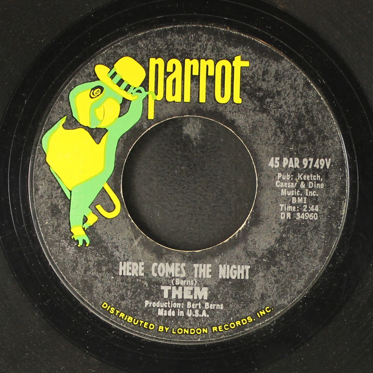 here comes the night / all for myself by THEM