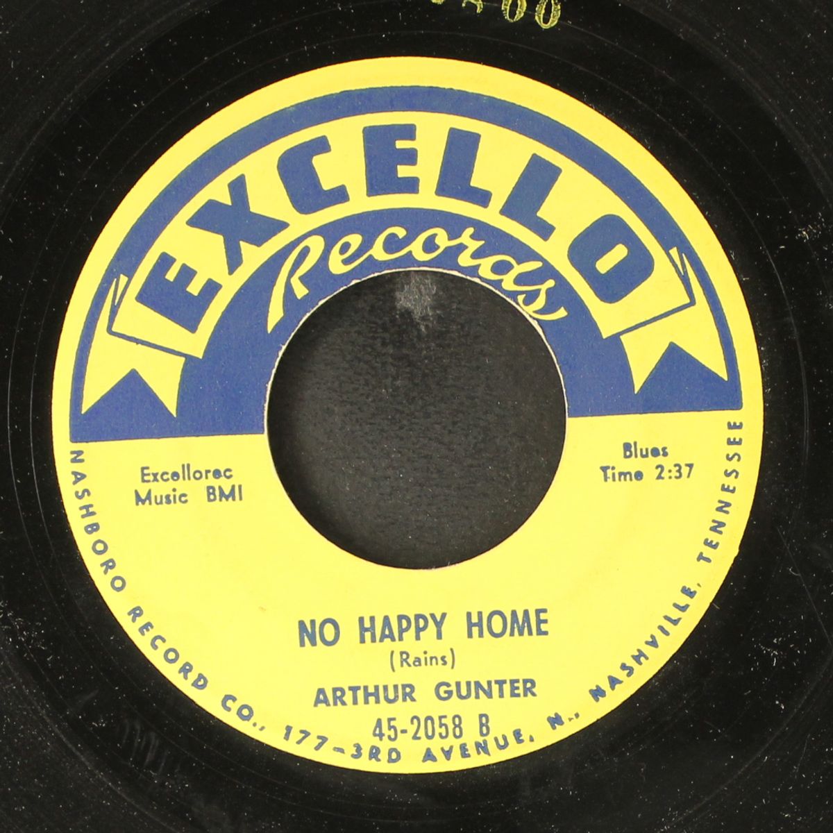 honey babe / no happy home by ARTHUR GUNTER