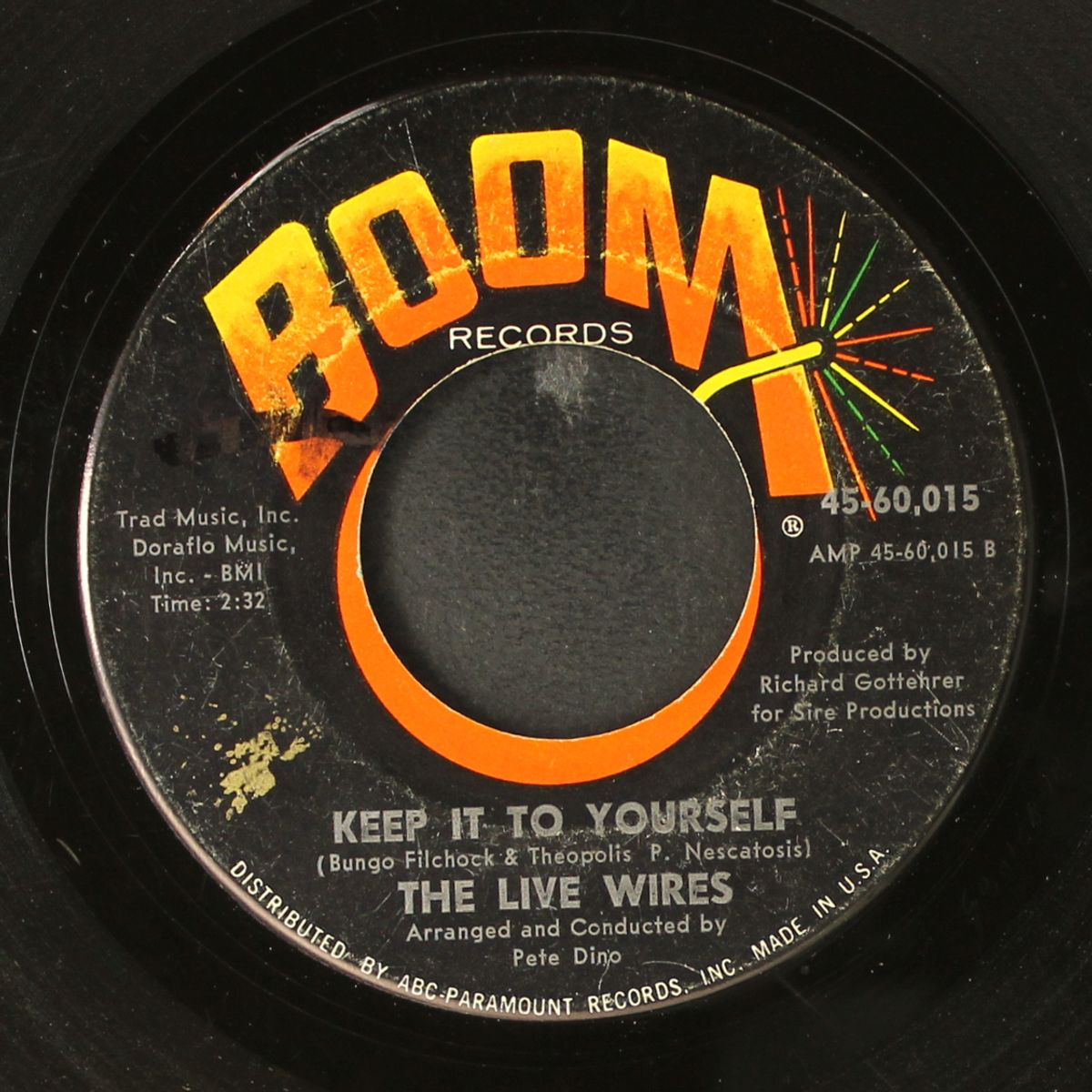the mask / keep it to yourself by LIVE WIRES