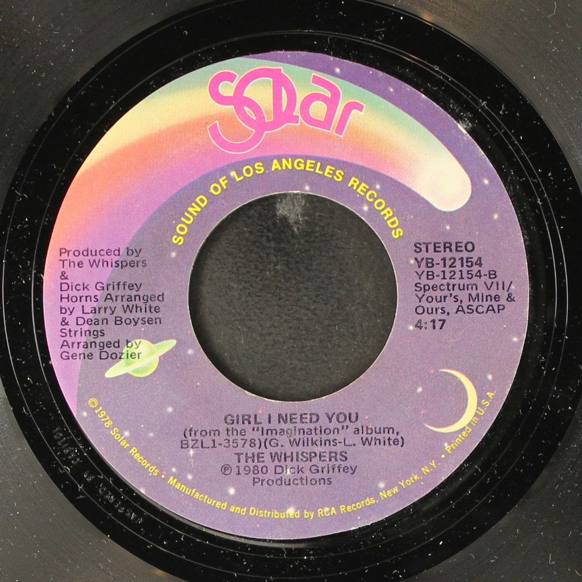 it's a love thing / girl i need you by WHISPERS