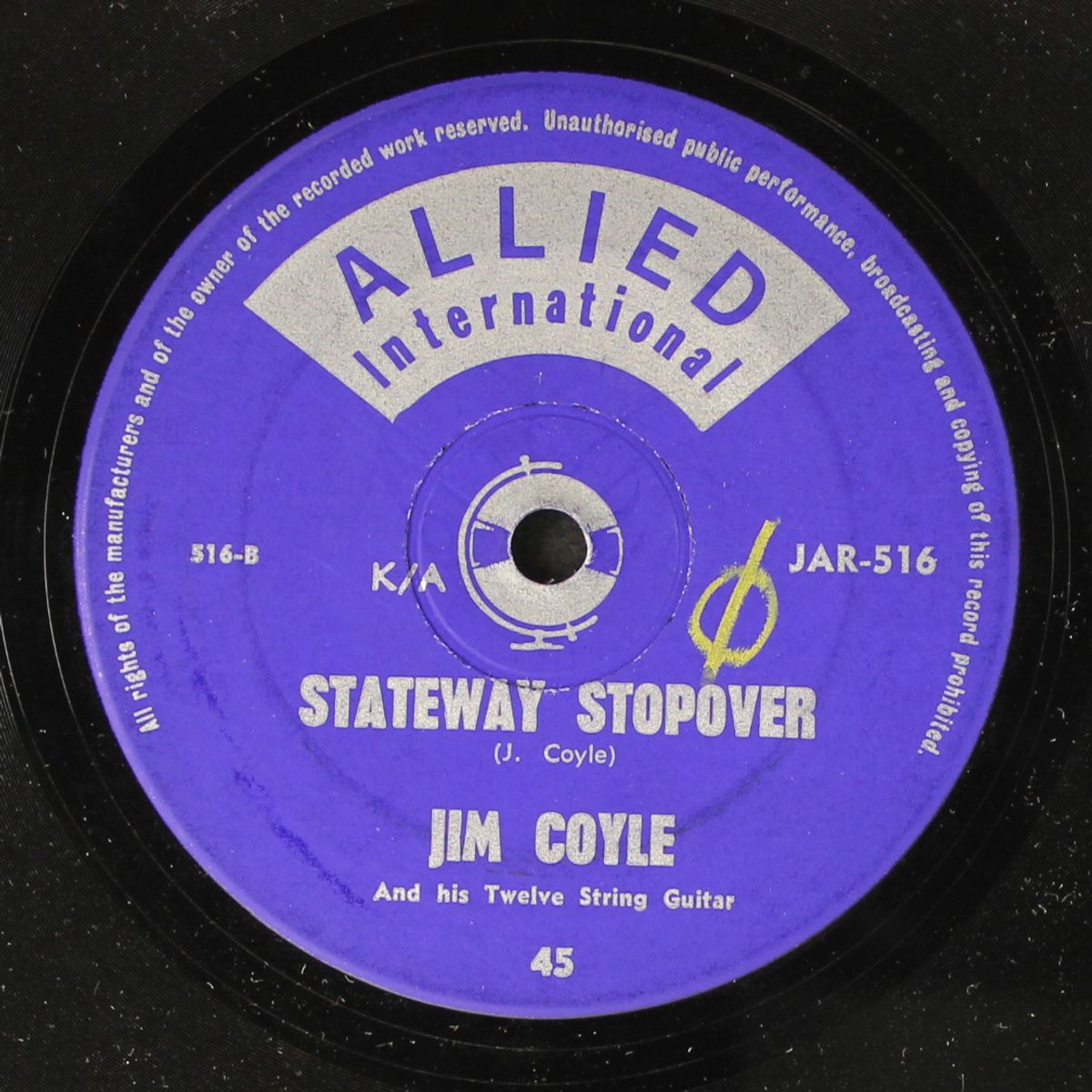 spotty / stateway stopover by JIM COYLE