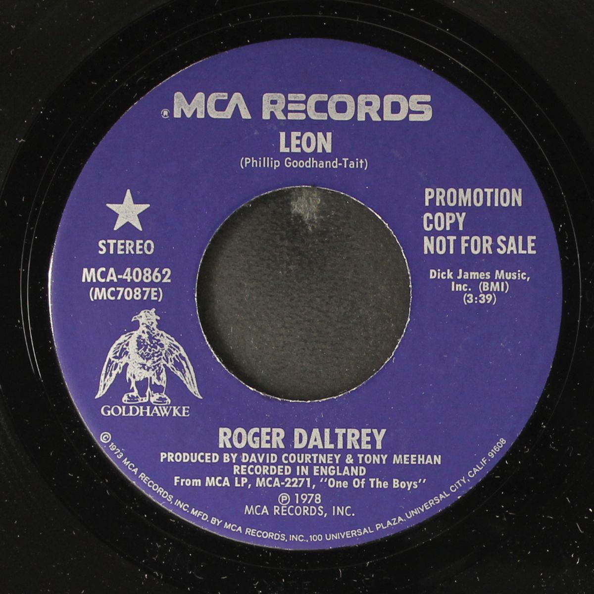 leon by ROGER DALTREY