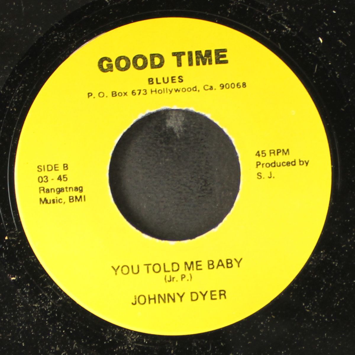 or baby / you told me by JOHNNY DYER
