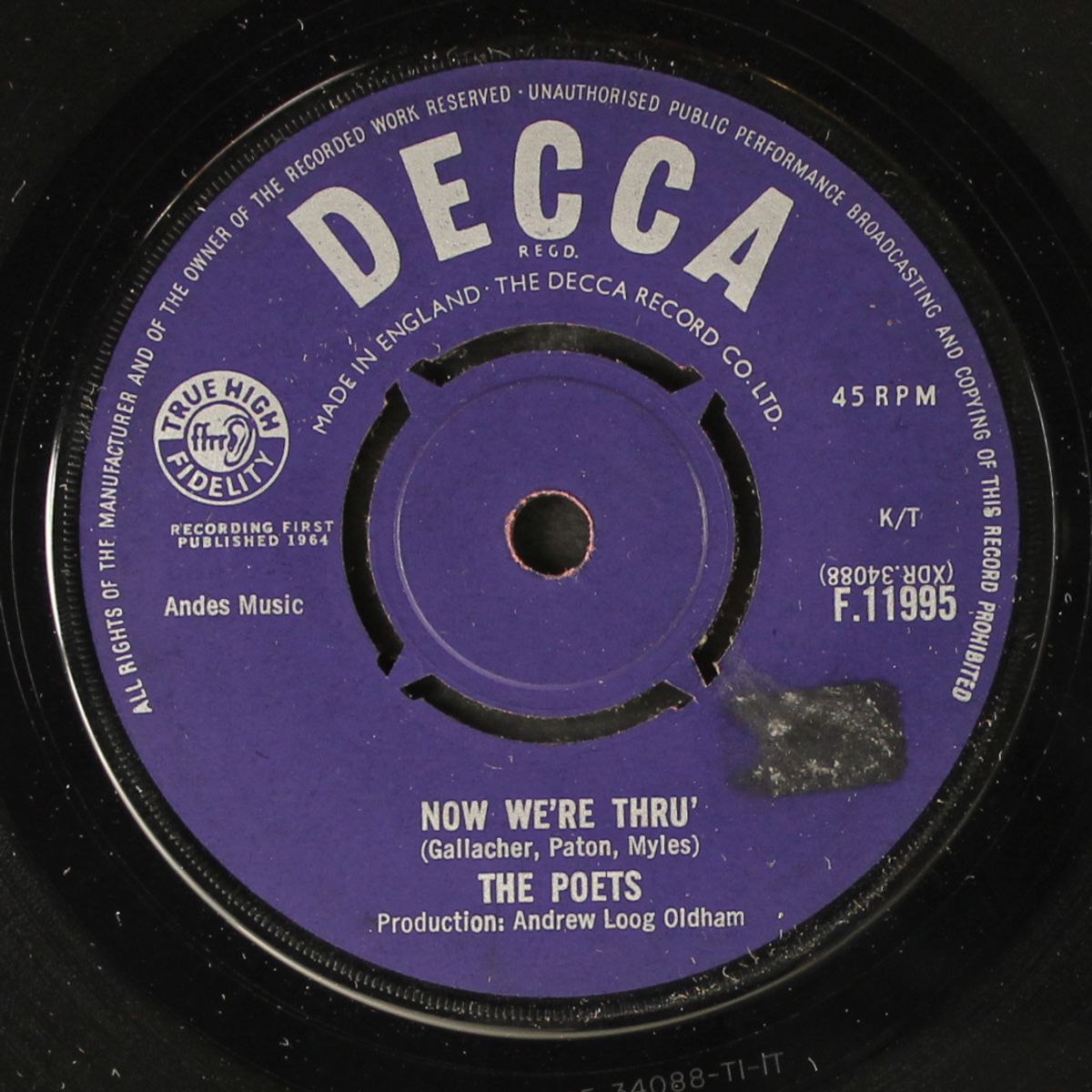 now we're thru' / there are some by POETS