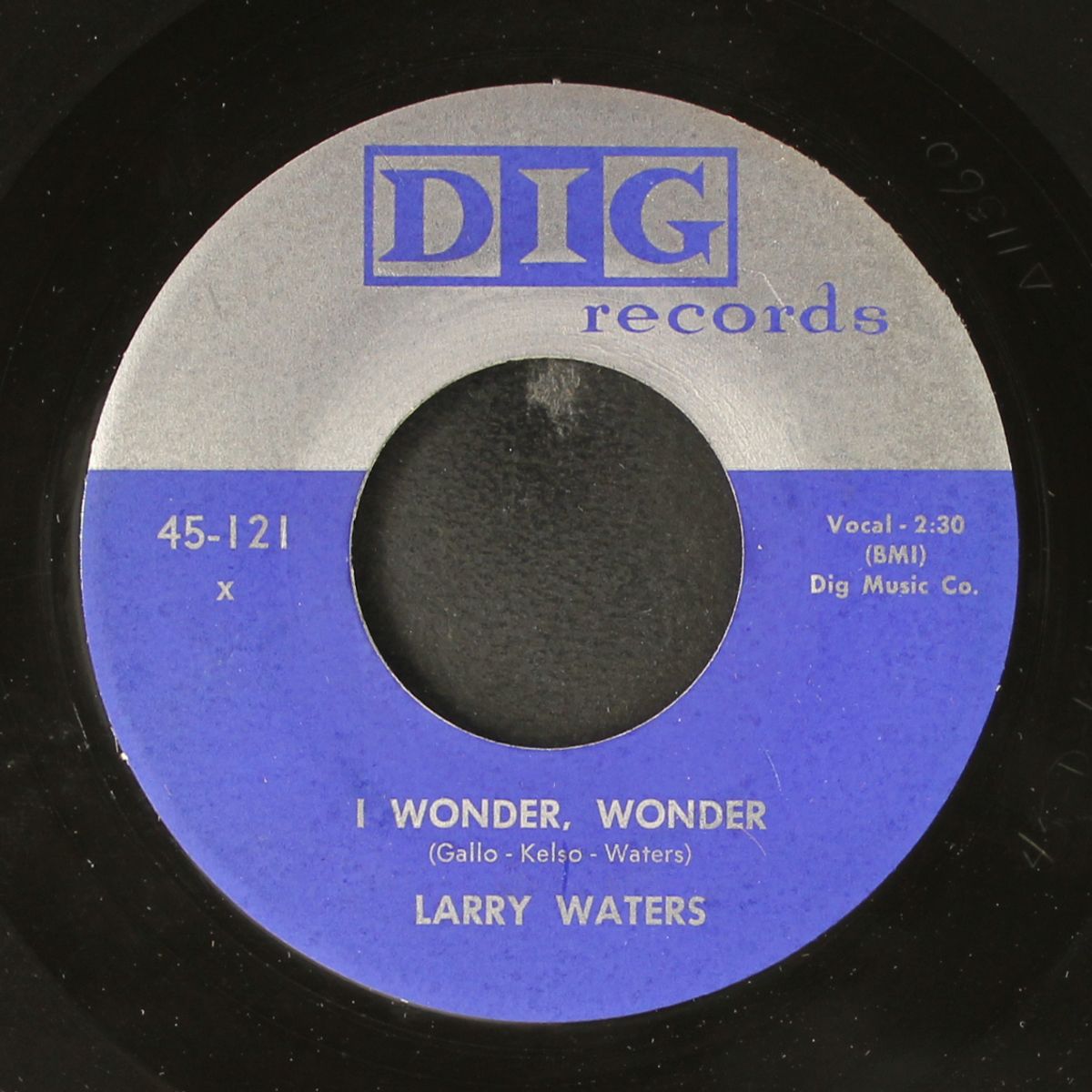 wish i didn't love you so / i wonder, wonder by LARRY WATERS