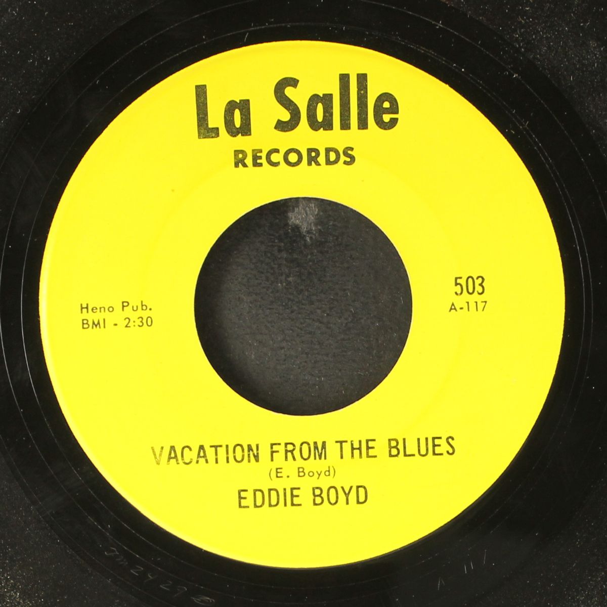 i cry / vacation from the blues by EDDIE BOYD