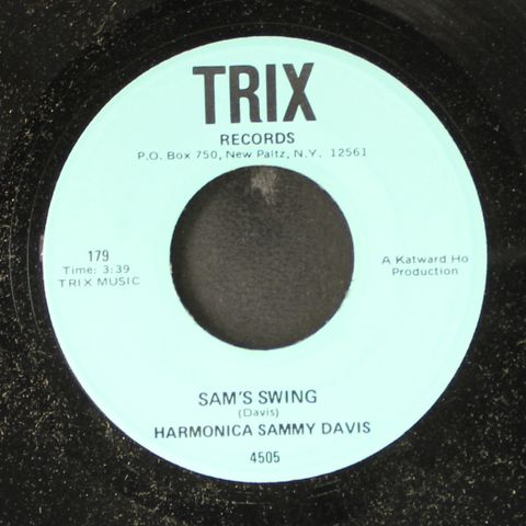 HARMONICA SAMMY DAVIS