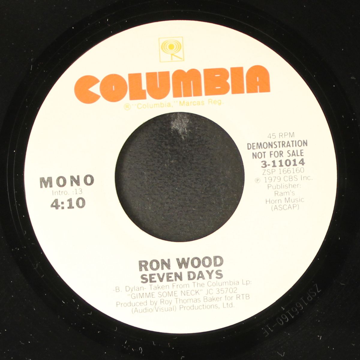 seven days / mono by RON WOOD