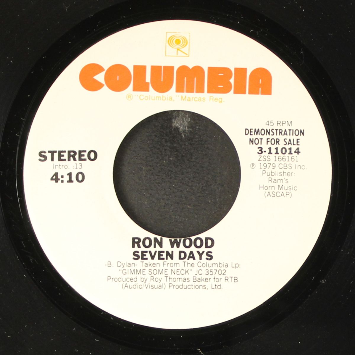seven days / mono by RON WOOD