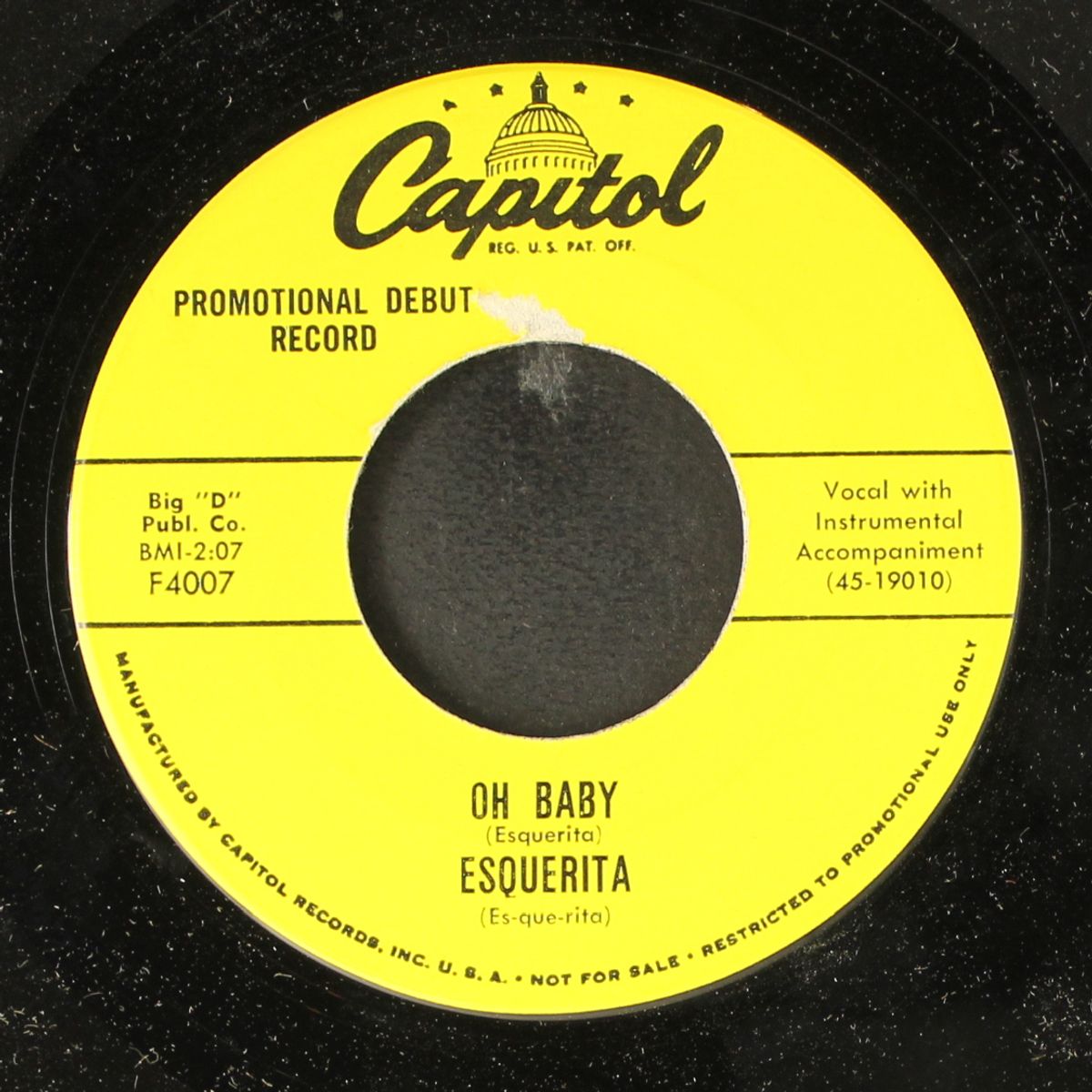 oh baby / please come on home by ESQUERITA