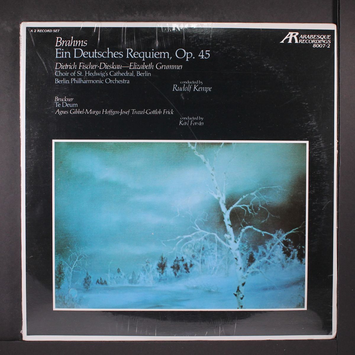 brahms: ein deutsches requiem op. 45 by RUDOLF KEMPE