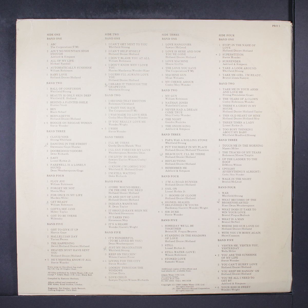 jobete top 20 story in sound by VARIOUS