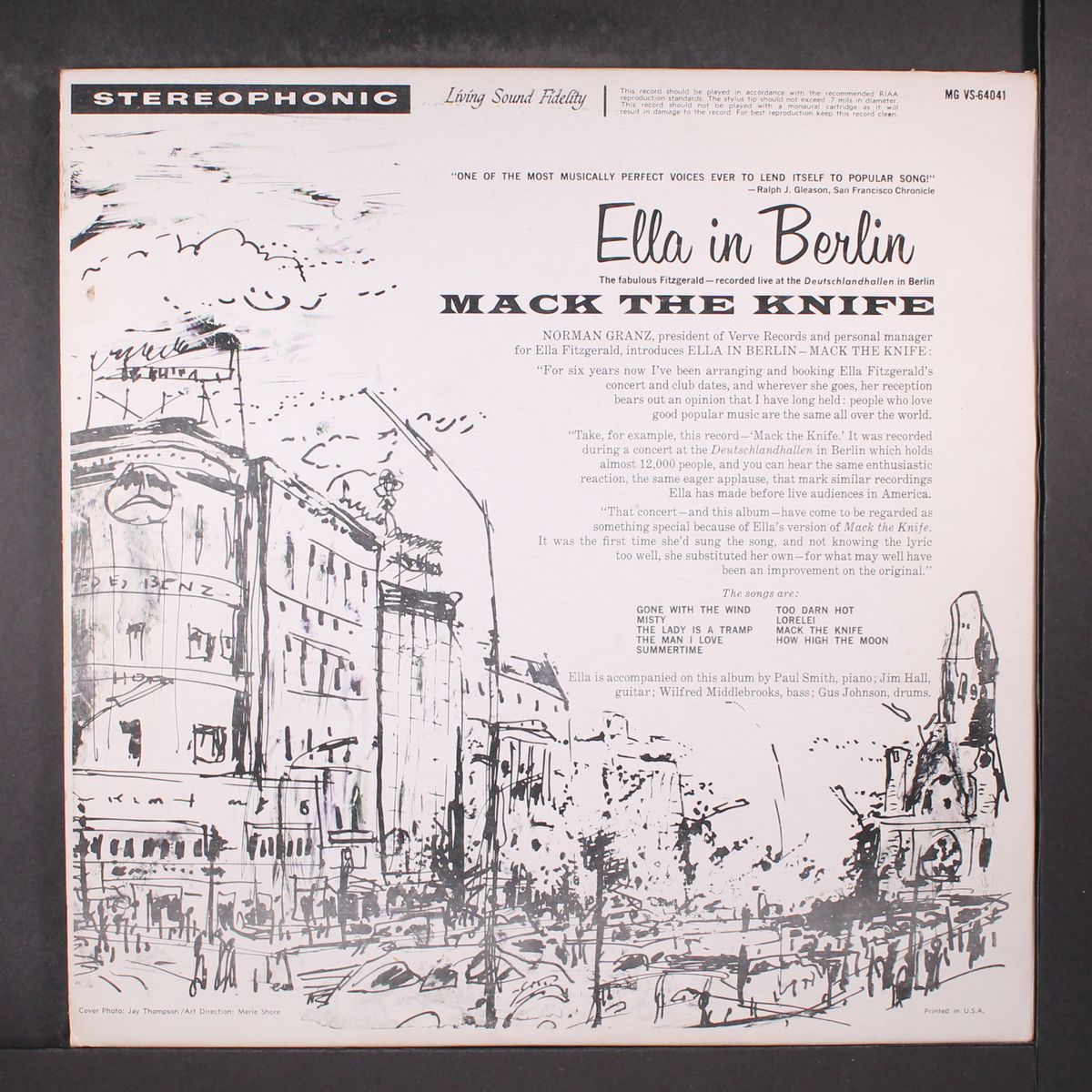 mack the knife, ella in berlin by ELLA FITZGERALD
