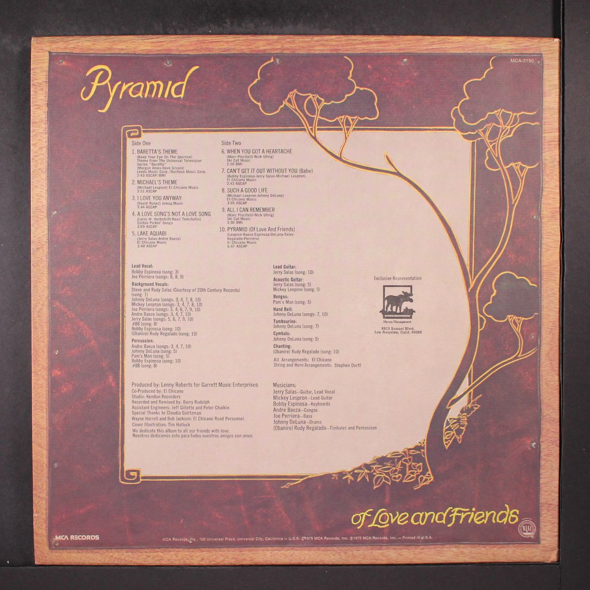 pyramid of love and friends by EL CHICANO