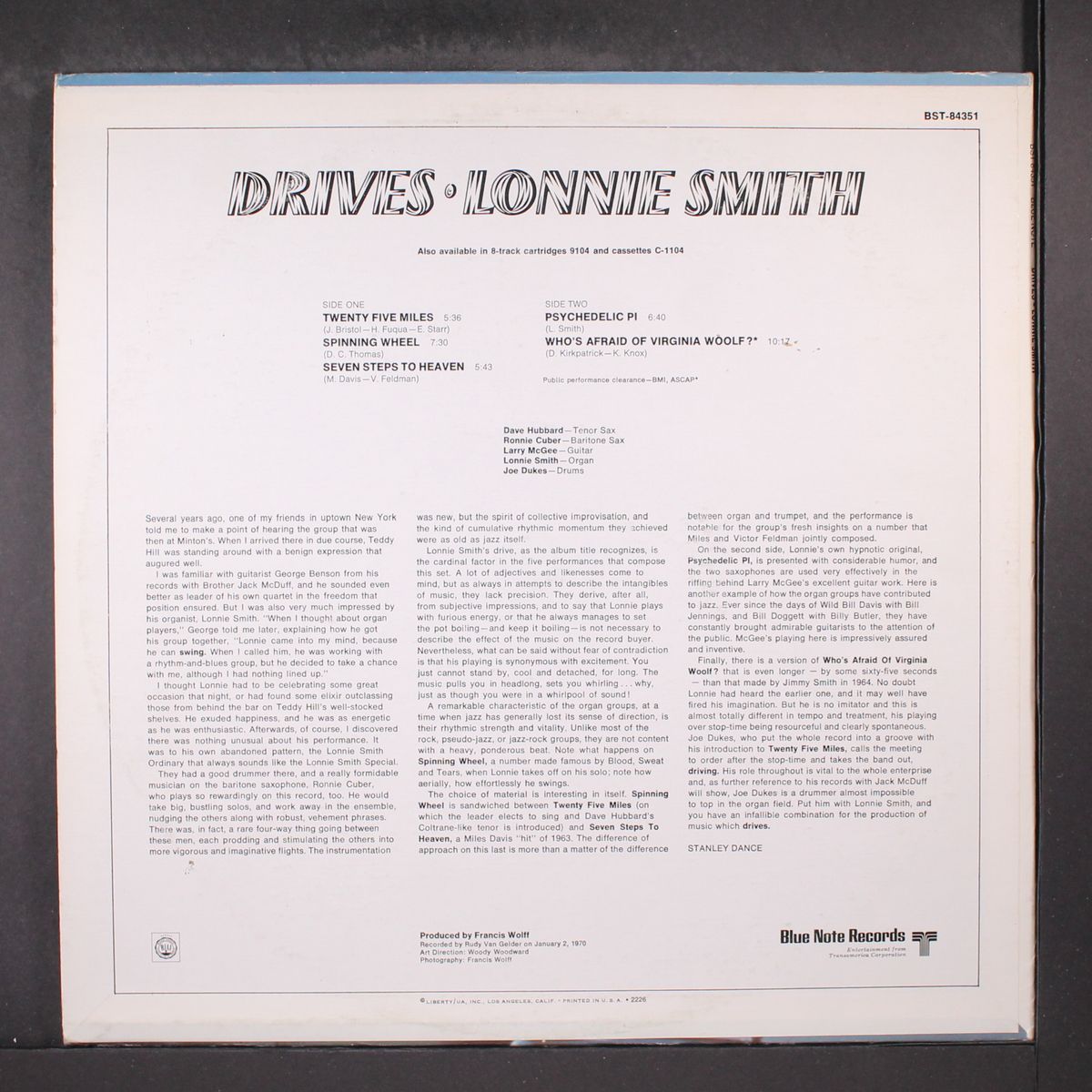 drives by LONNIE SMITH