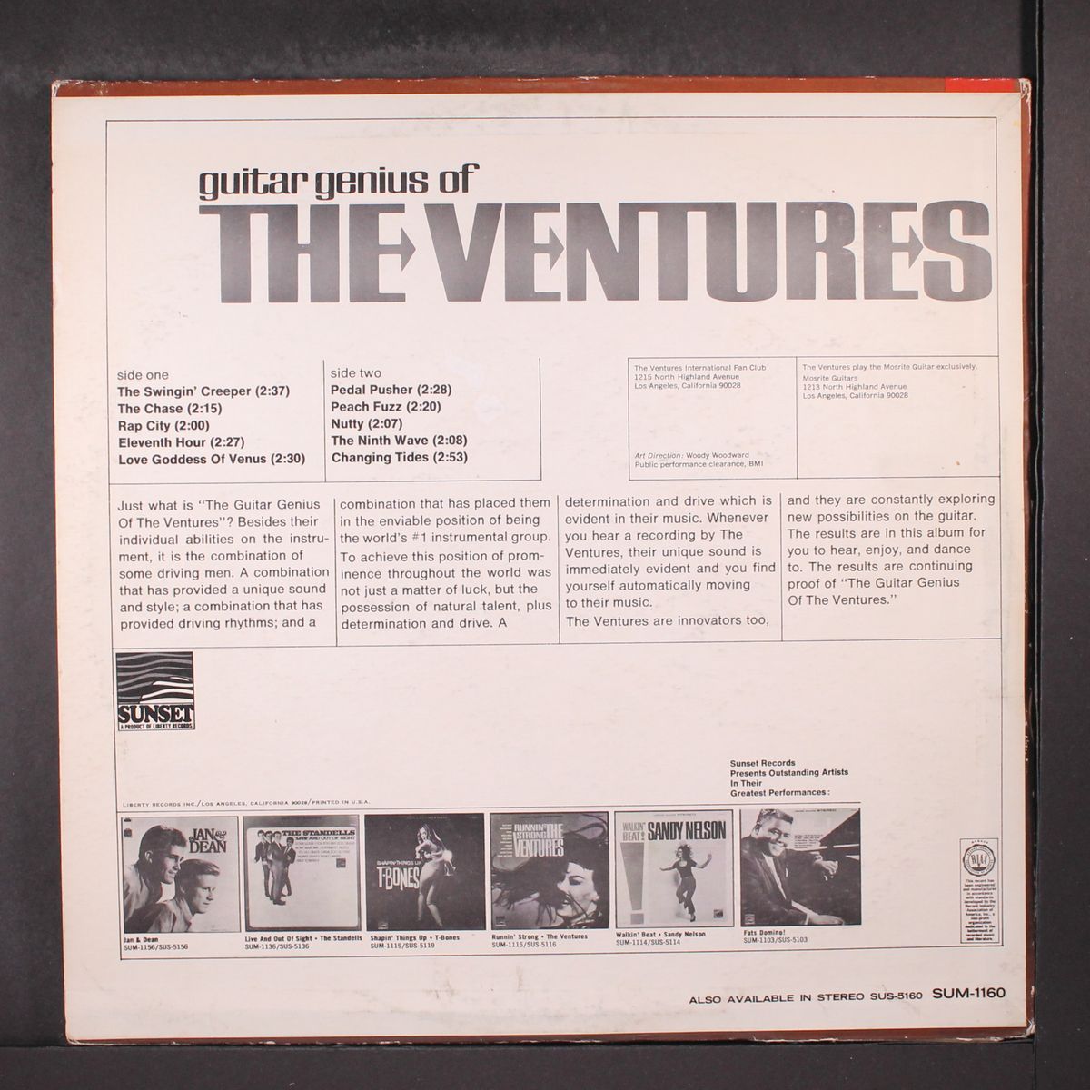 guitar genius of by VENTURES