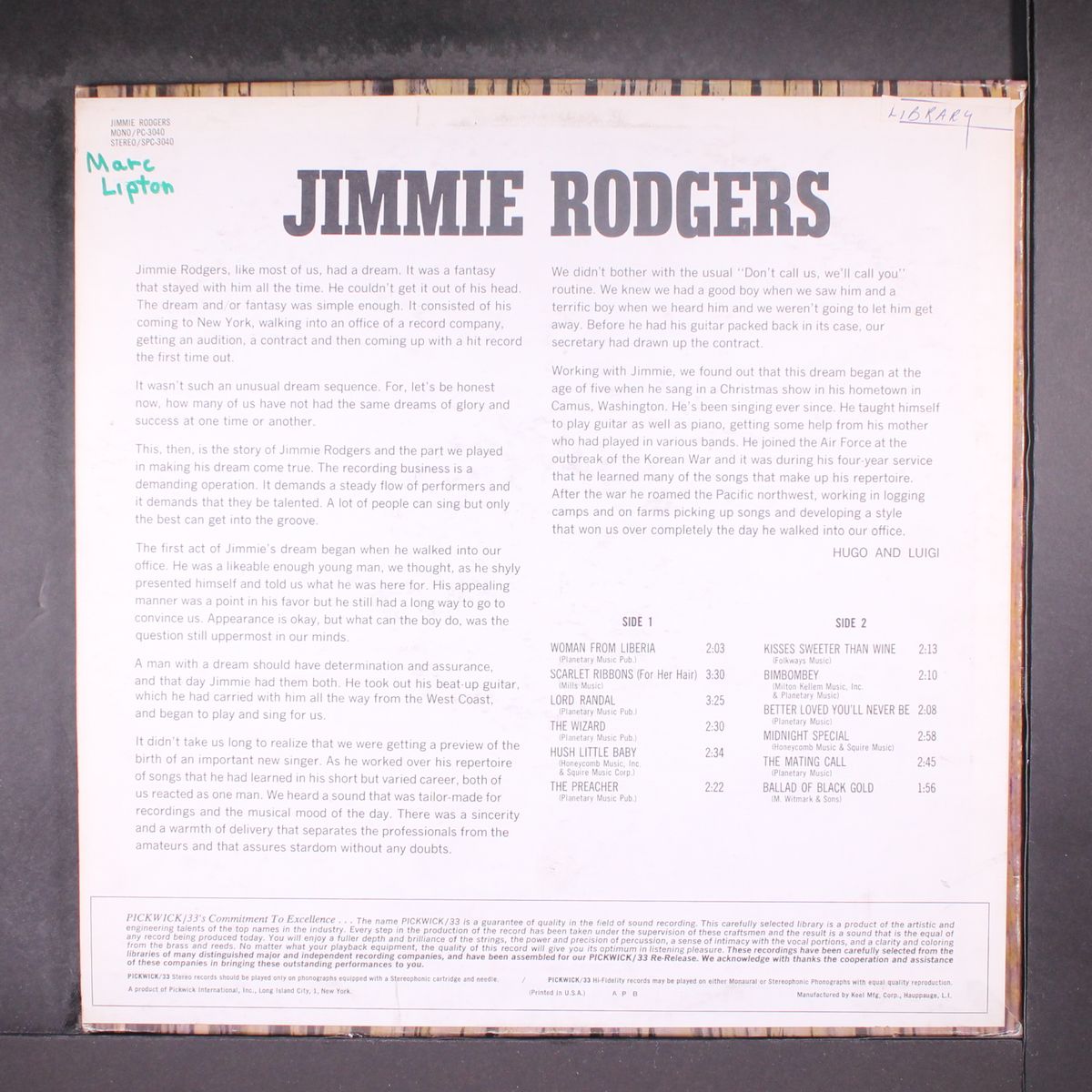 jimmie rodgers by JIMMIE RODGERS