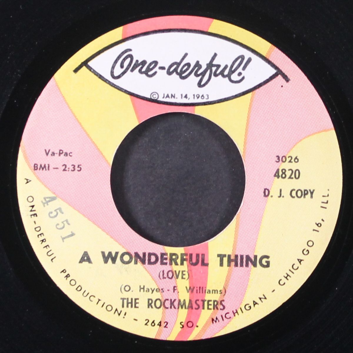 my lonely one / a wonderful thing by ROCKMASTERS