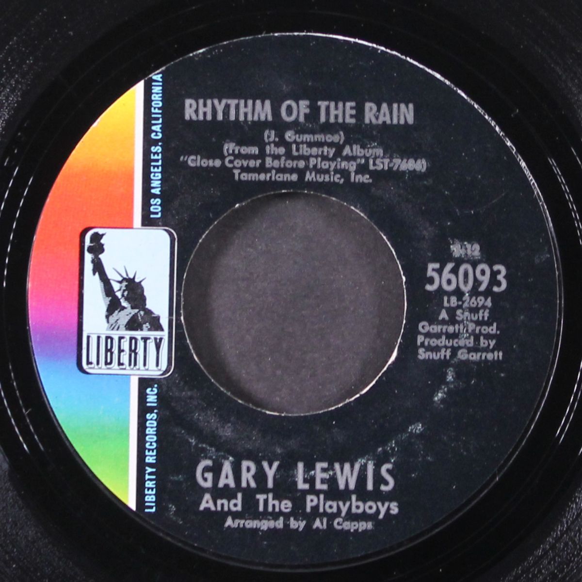 rhythm of the rain / mister memory by GARY LEWIS & PLAYBOYS