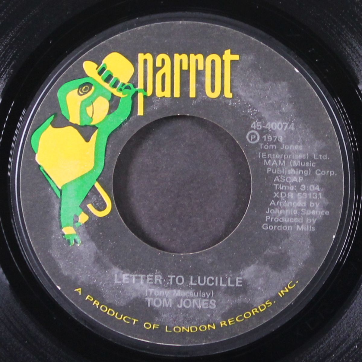 letter to lucille / thank the lord by TOM JONES