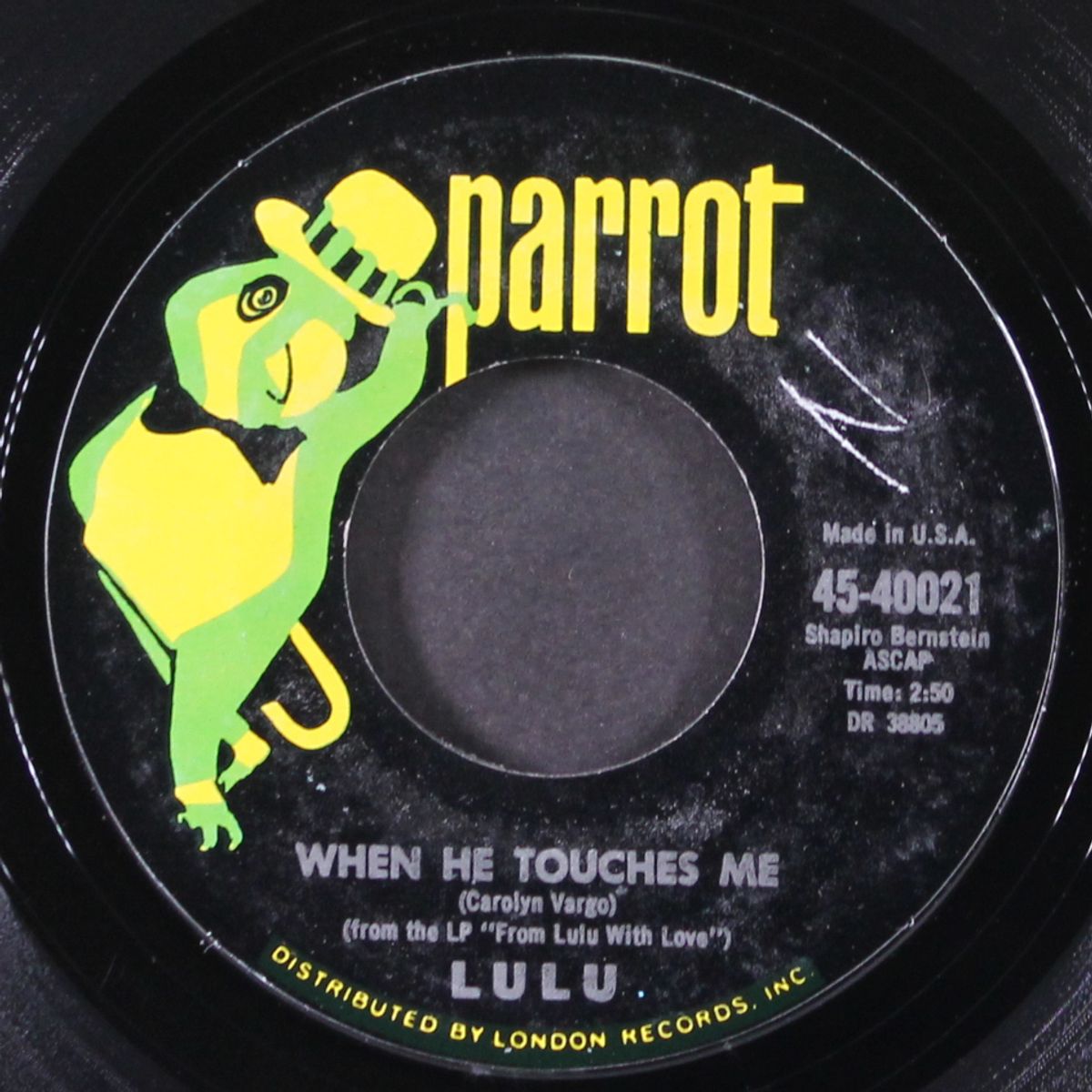 shout / when he touches me by LULU