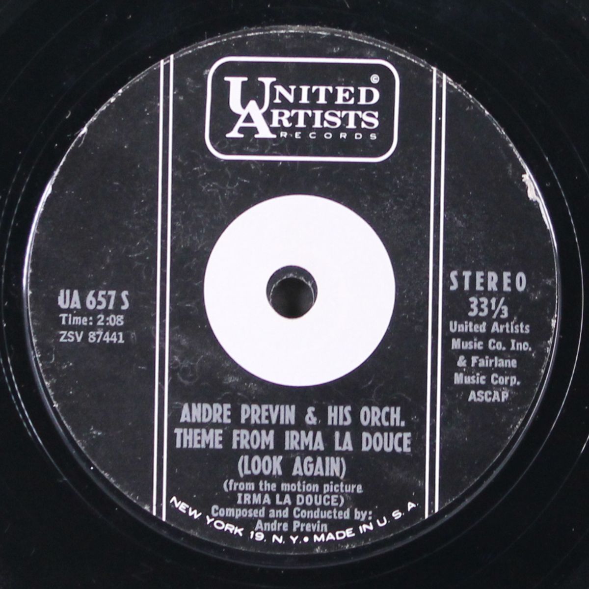 theme from irma la douce by ANDRE PREVIN