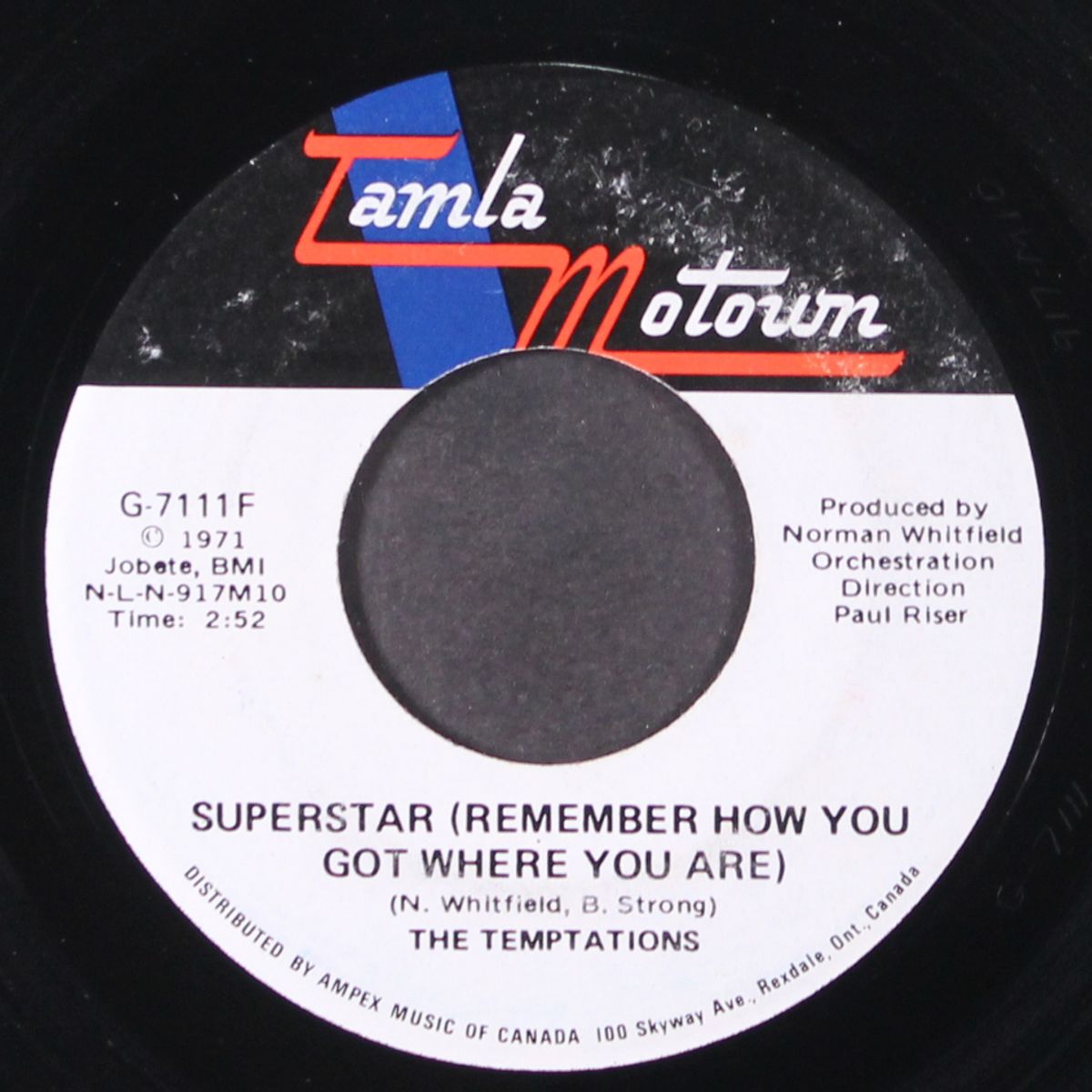 superstar by TEMPTATIONS