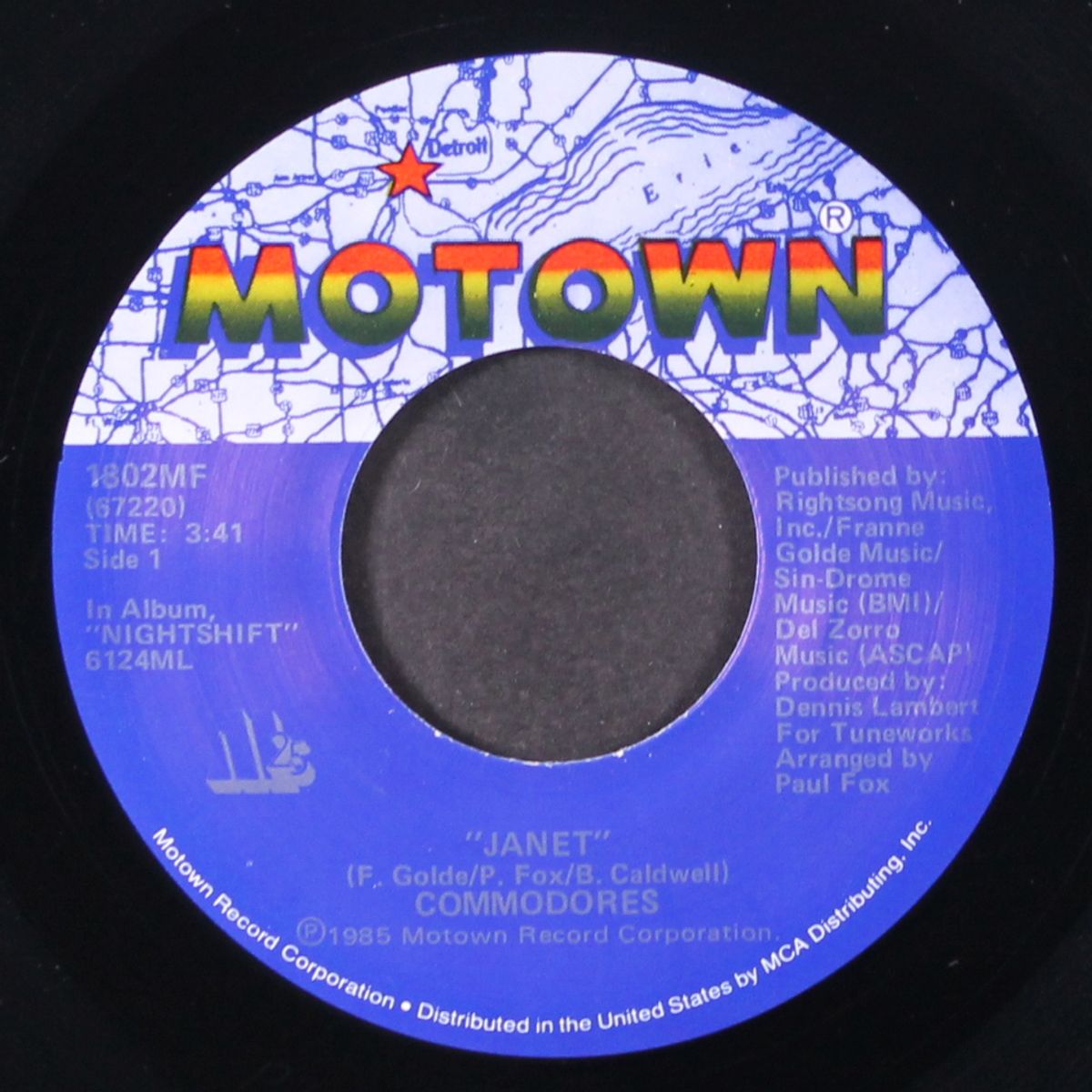 janet / i'm in love by COMMODORES