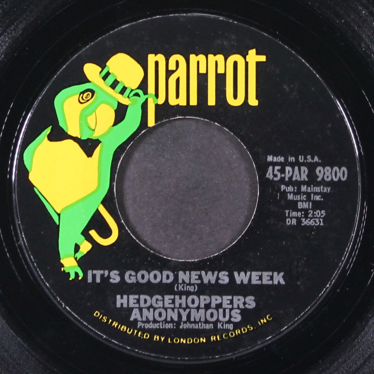 good news week / afraid of love by HEDGEHOPPERS ANONYMOUS