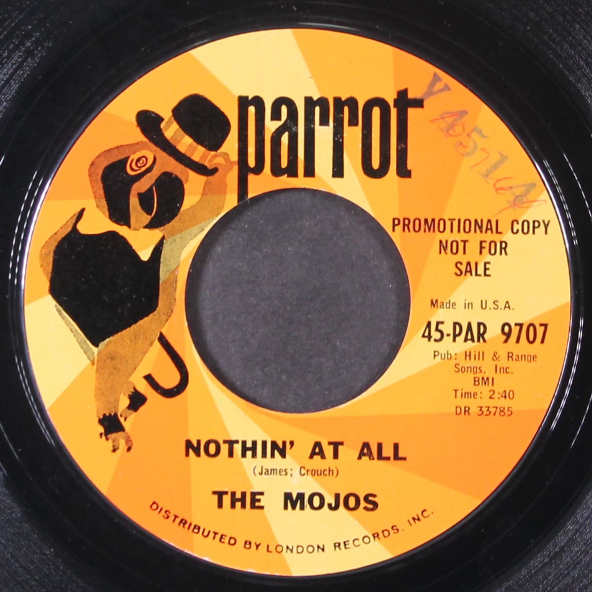 seven daffodils / nothin at all by MOJO'S