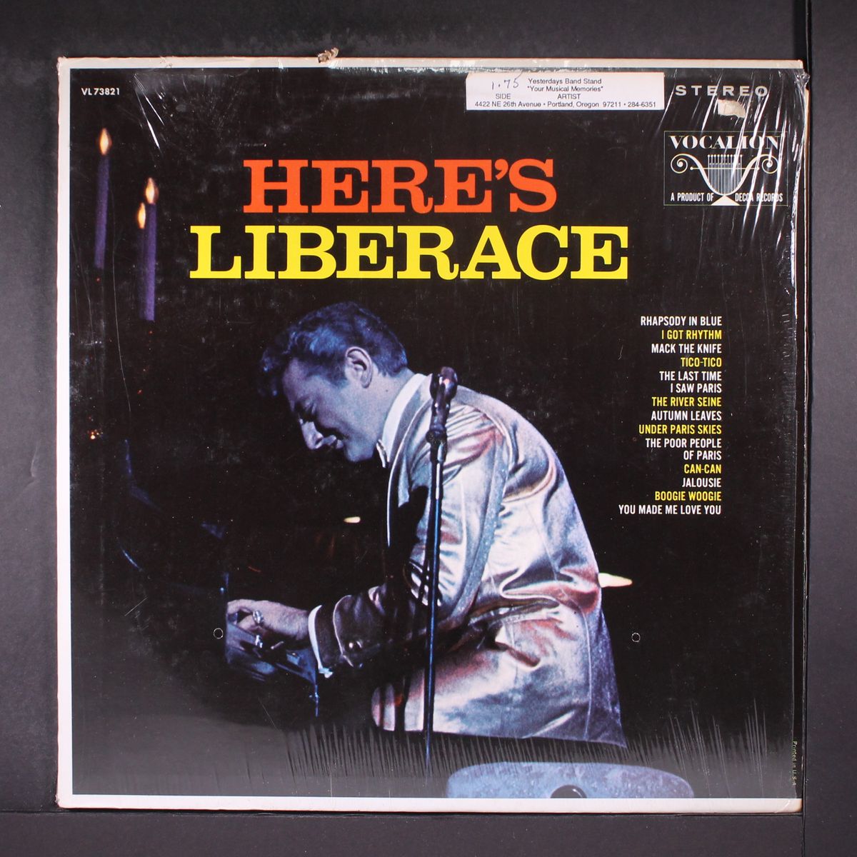 here's by LIBERACE