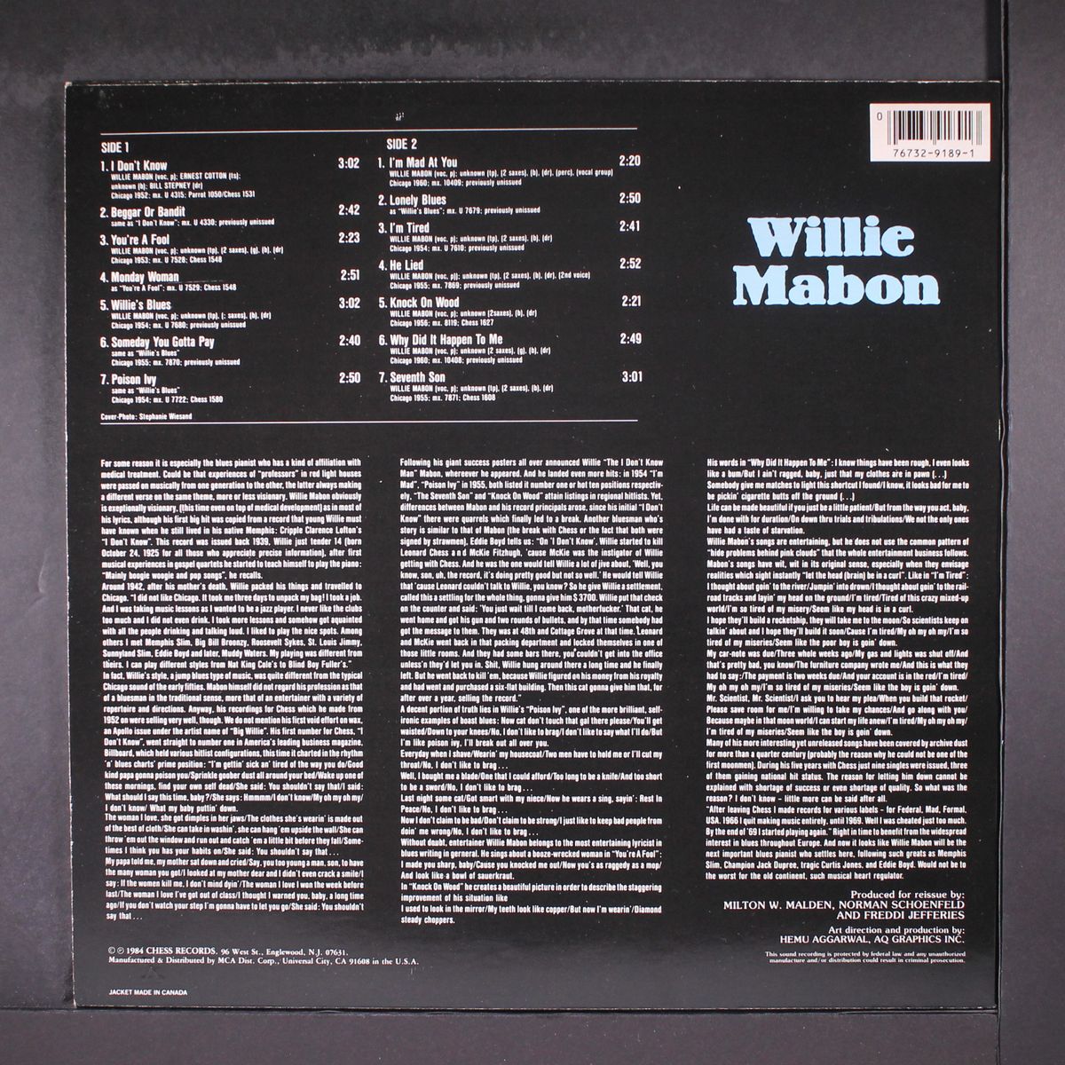 i'm a heart regulator by WILLIE MABON
