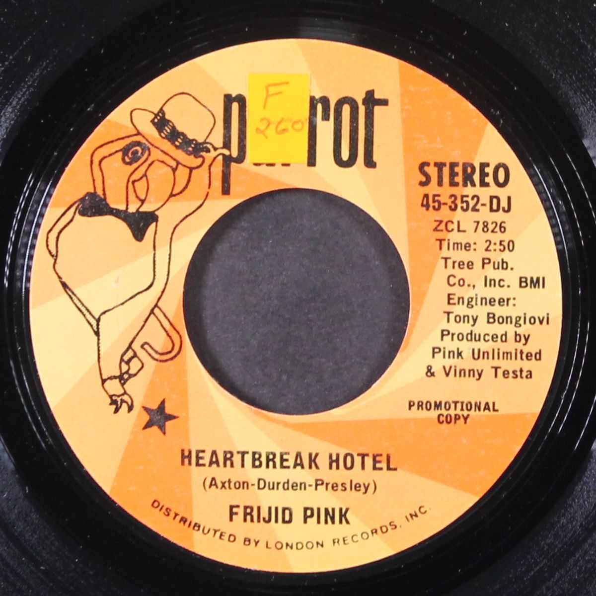 heartbreak hotel / mono by FRIJID PINK