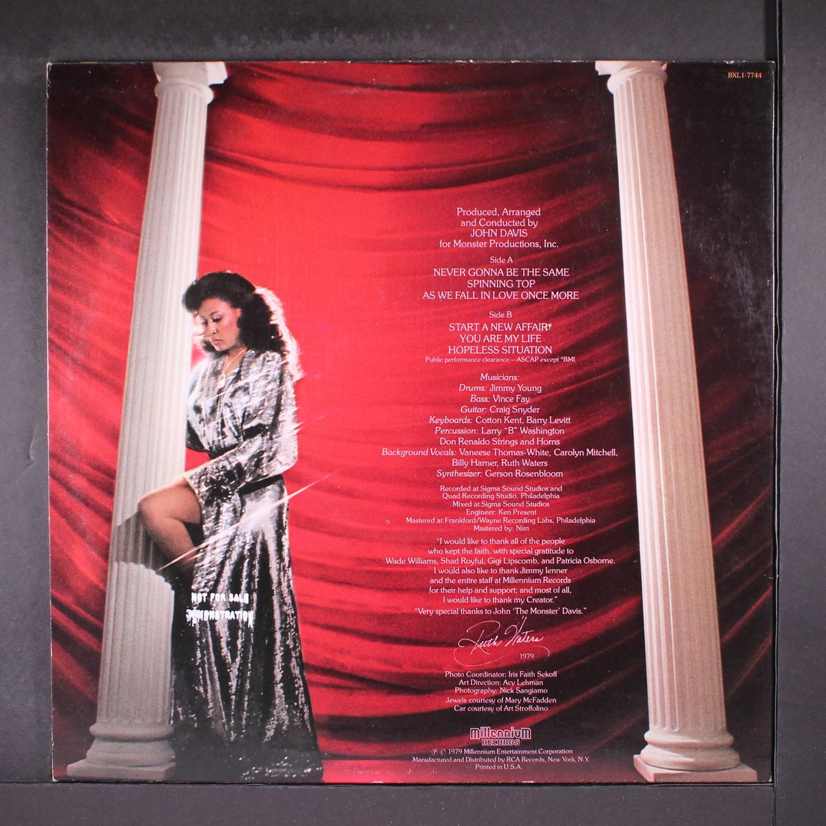 never gonna be the same by RUTH WATERS