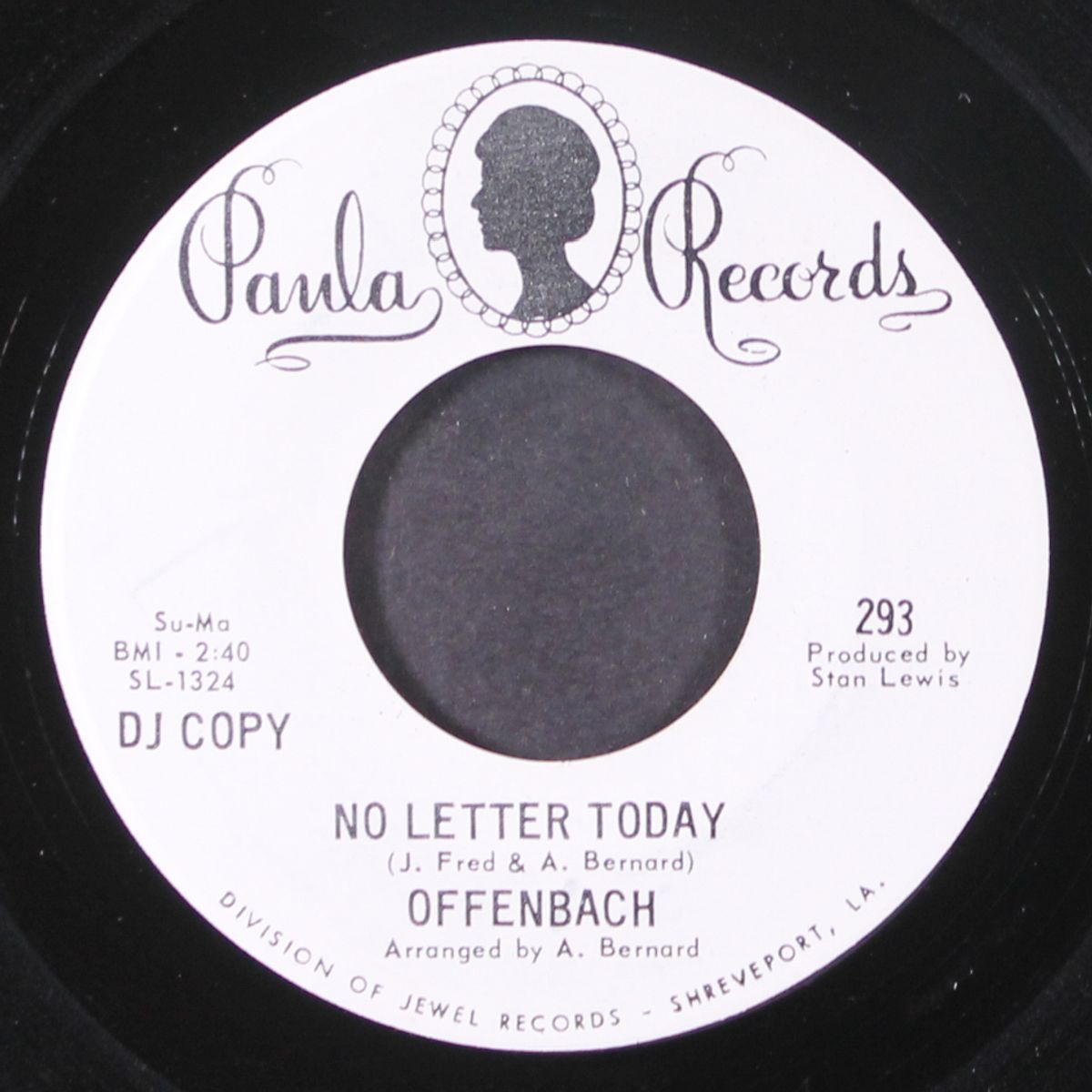 no letter today / judy in disguise by OFFENBACH