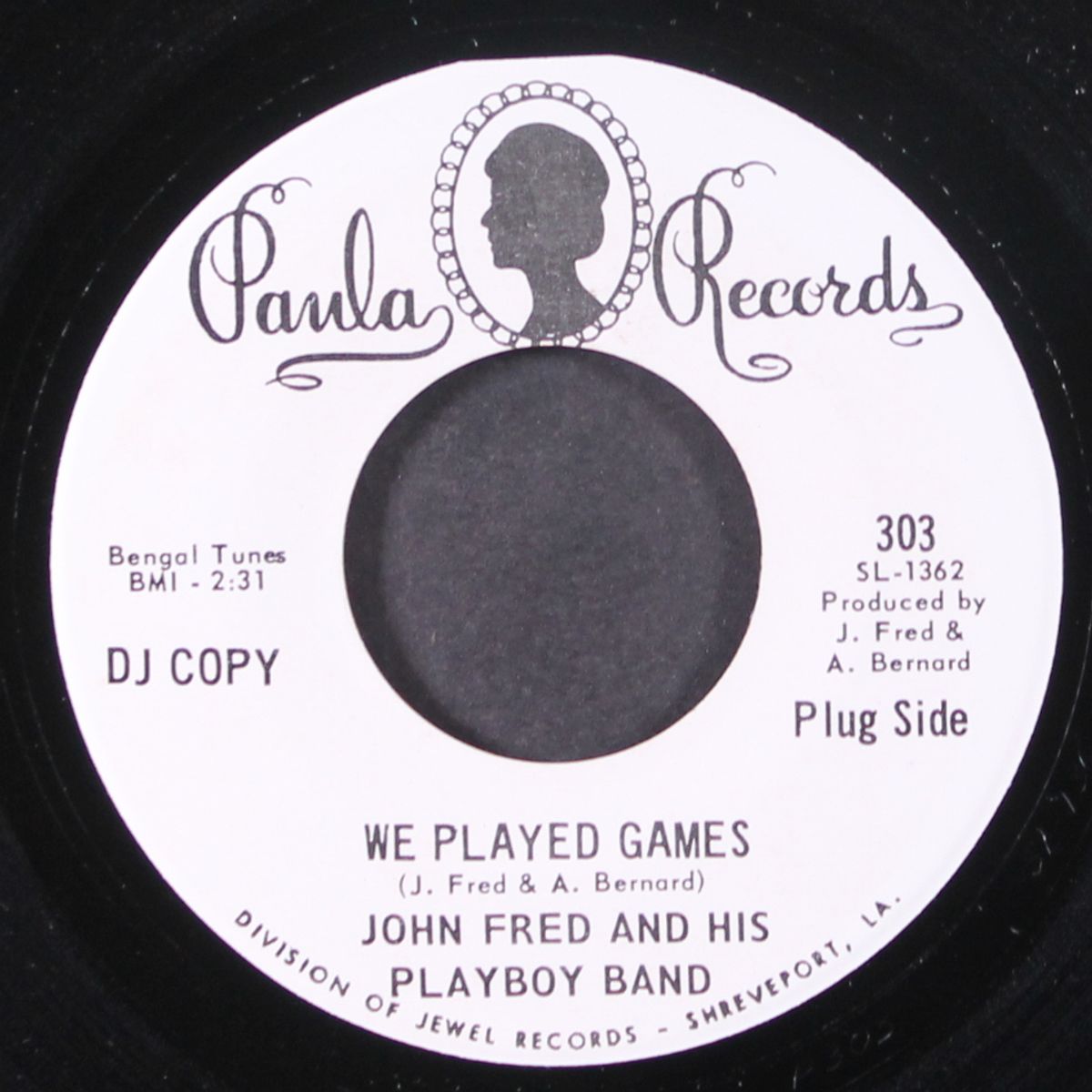 we played games by JOHN FRED & HIS PLAYBOYS