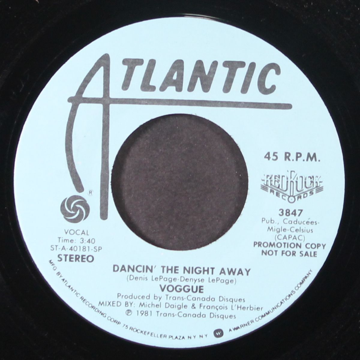 dancin' the night away / mono by VOGGUE