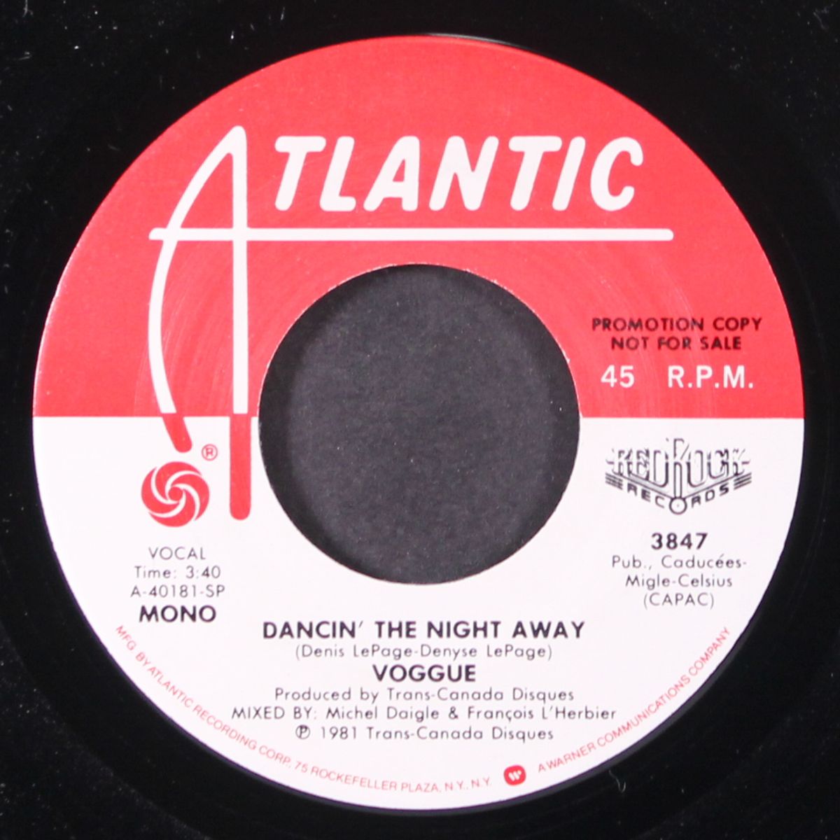 dancin' the night away / mono by VOGGUE