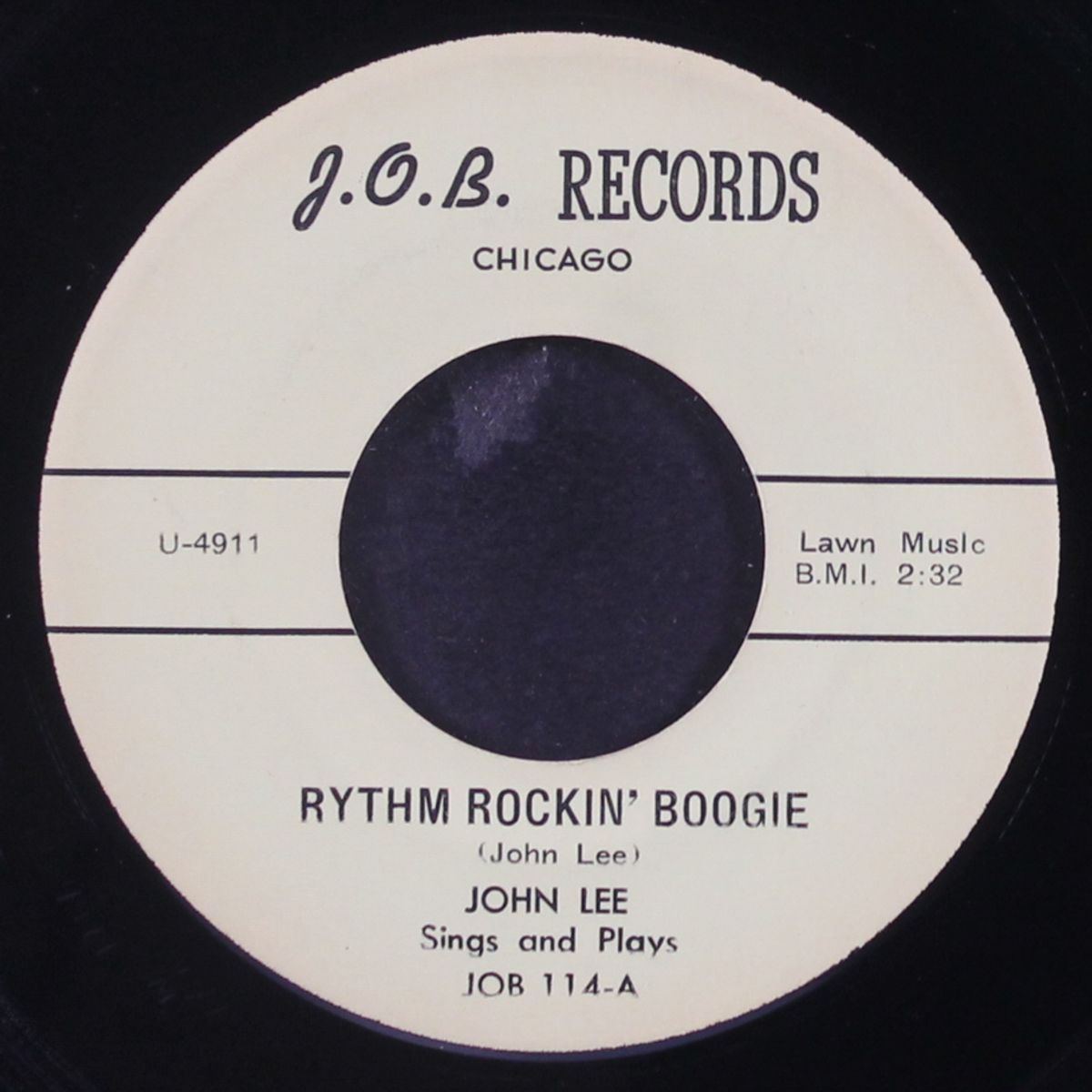 rhythm rockin' boogie / knockin' on lula mae's door by JOHN LEE