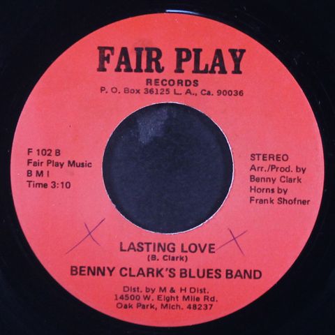 BENNY CLARK'S BLUES BAND