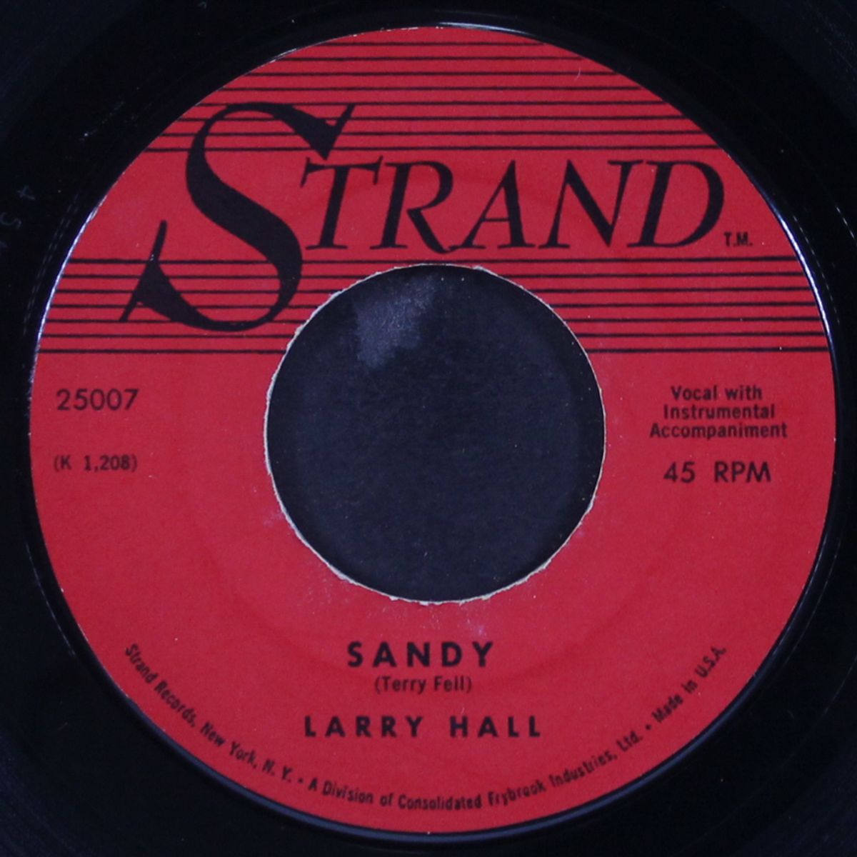 sandy / lovin' tree by LARRY HALL