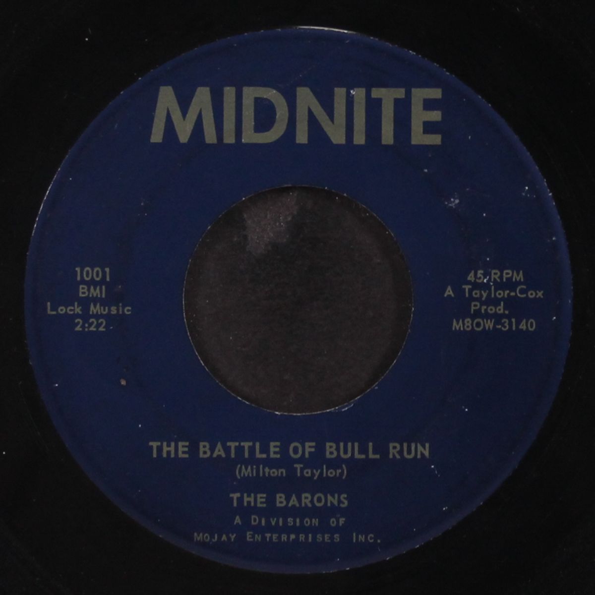 out in the cold again / the battle of bull run by BARONS