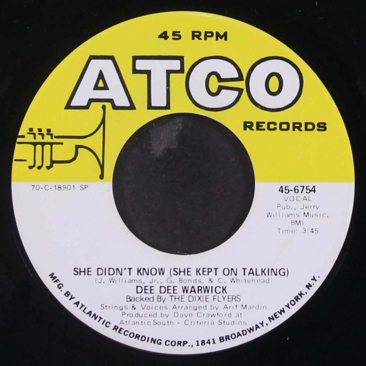 she didn't know by DEE DEE WARWICK