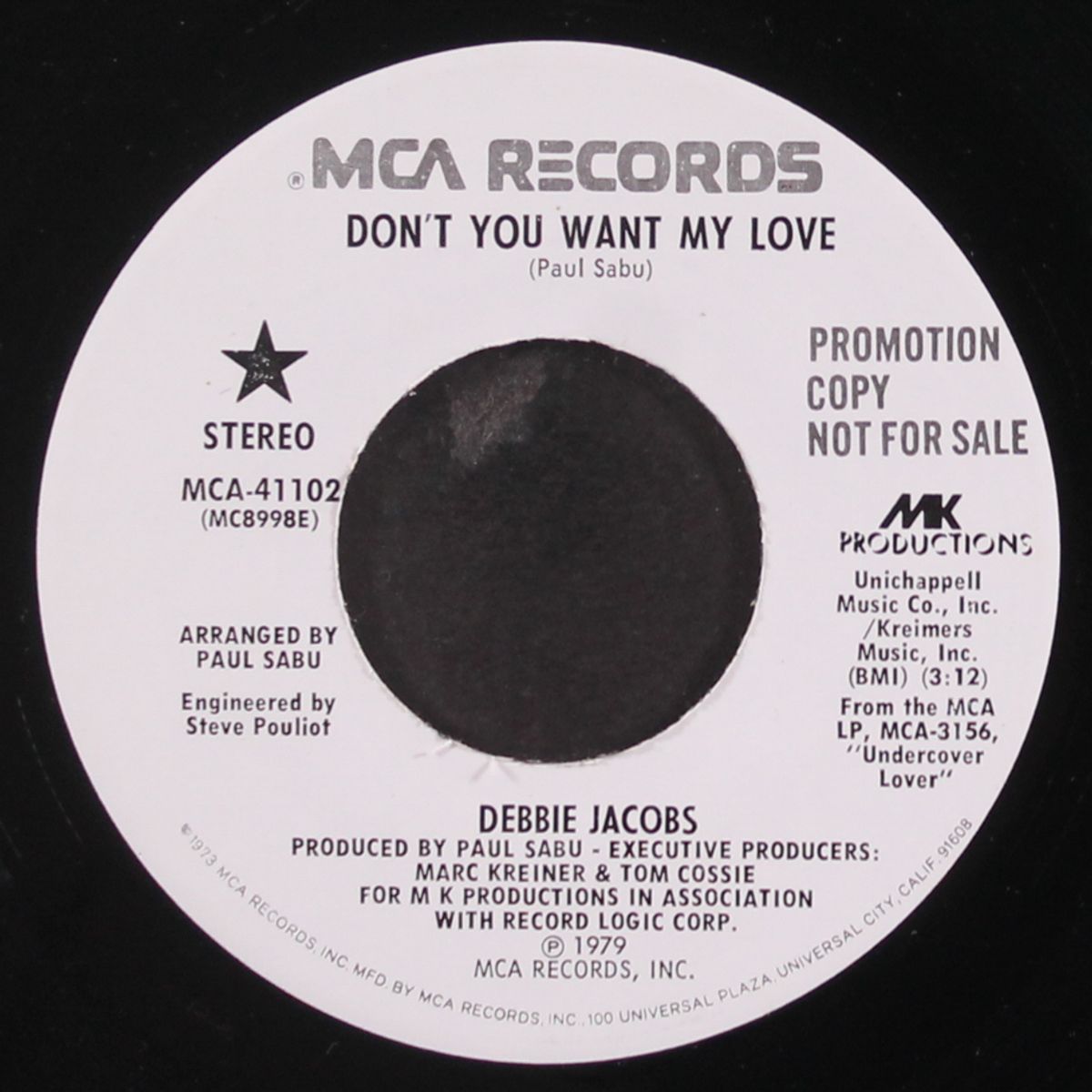don't you want my love / same by DEBBIE JACOBS